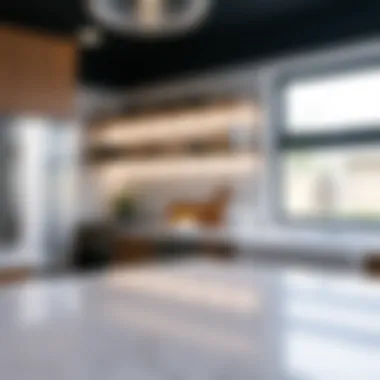 Cost breakdown chart for various countertop materials