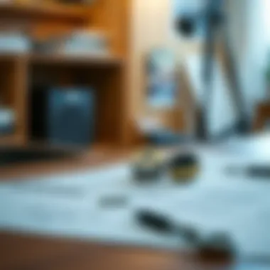 Assembly Guide for Standing Desk Assembly instructions for a standing desk highlighting connector parts and tools