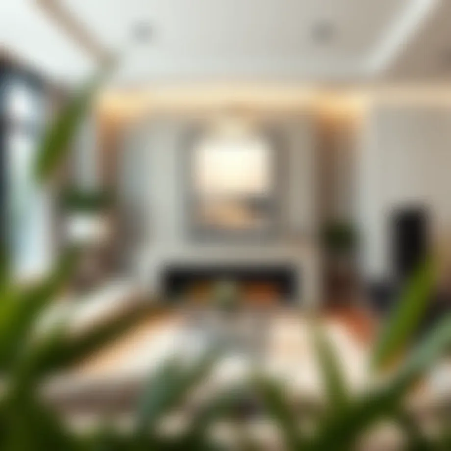 Elegant 30x40 cm frame showcasing artwork in a modern living room setting