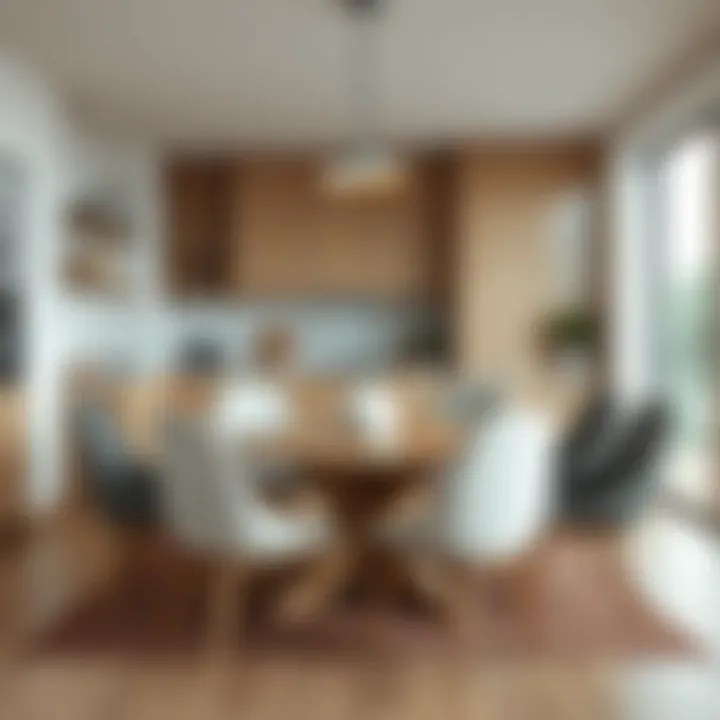 Sustainable Dining Solutions for the Eco-Conscious Durable dining set made from sustainable materials with an eco-friendly design.