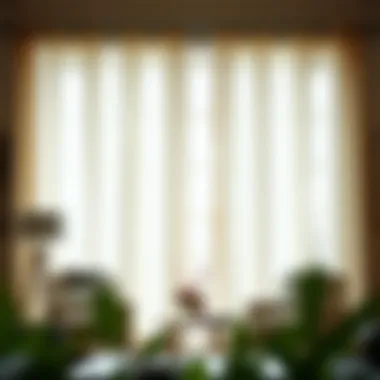 Different Material Options for Curtains Different material options for two-panel living room curtains