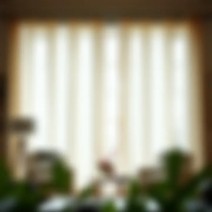 Different Material Options for Curtains Different material options for two-panel living room curtains