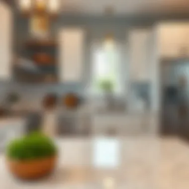 Quality Kitchen Materials High-quality materials for kitchen cabinetry and countertops