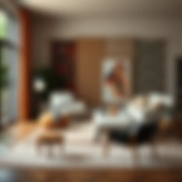 Eclectic collection of area rugs showcasing diverse styles