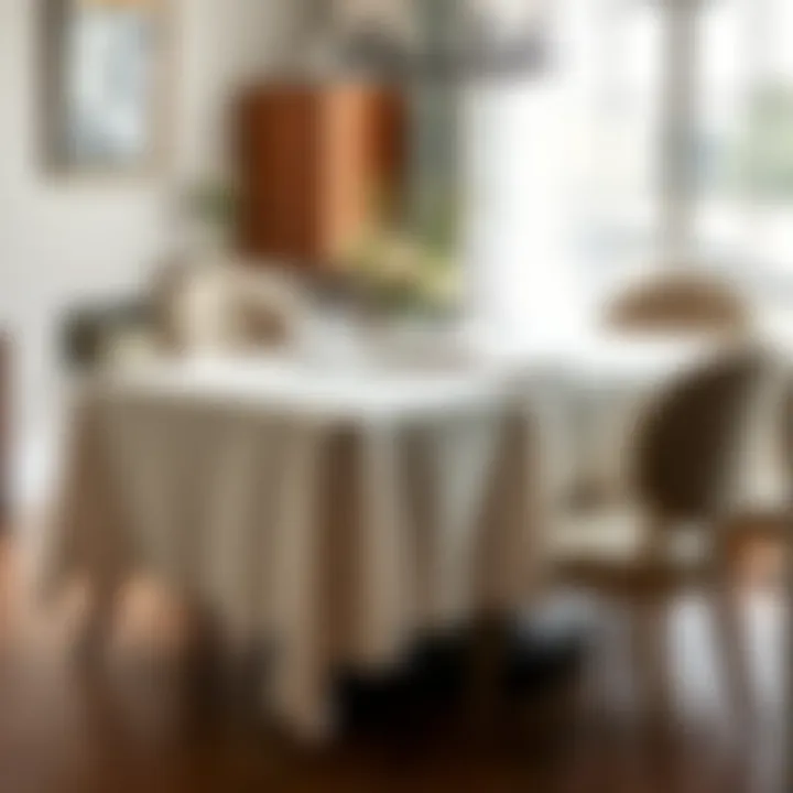 Maintenance Comparison of Tablecloth Fabrics Comparison of maintenance strategies for different tablecloth fabrics