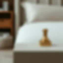 Detailed view of daybed hardware components