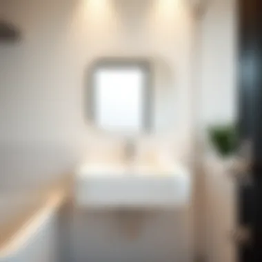Aesthetic Appeal of 31 Inch Sink Aesthetic enhancement with a 31 inch sink in a bathroom