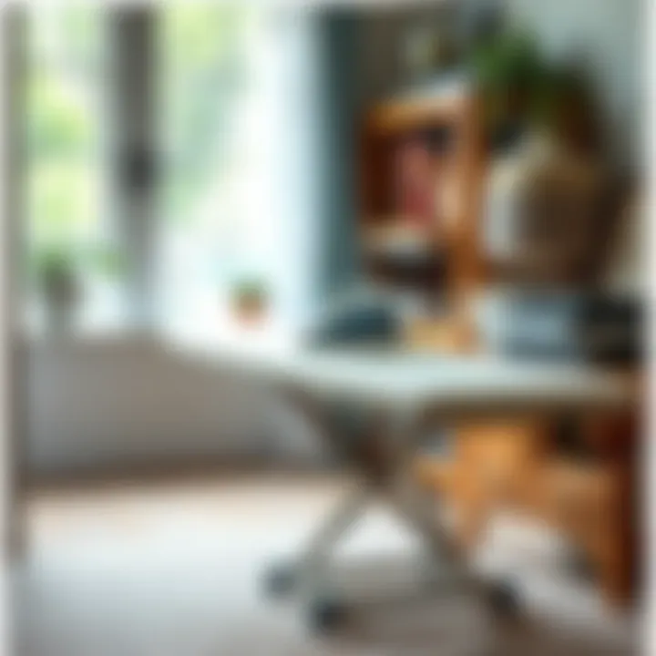 Different materials used for ironing board covers