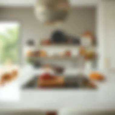 Essential Maintenance for Longevity Maintenance tips for solid surface cooktops displayed in an organized manner, promoting longevity and care.