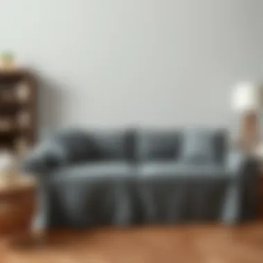 Fabric Samples for Couch Covers Different fabric samples for oversized couch covers