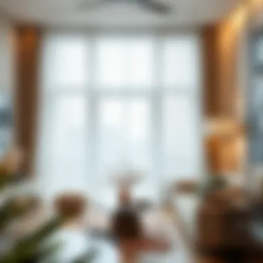 Sophisticated Sheer Curtains in Modern Design Elegant sheer curtains adding a touch of sophistication to a modern living room.