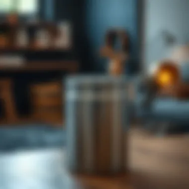 Effortless Maintenance and Cleaning Effortless cleaning of stainless steel garbage can