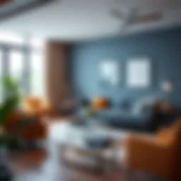 Contemporary Big Lots sofa in a stylish living room setting