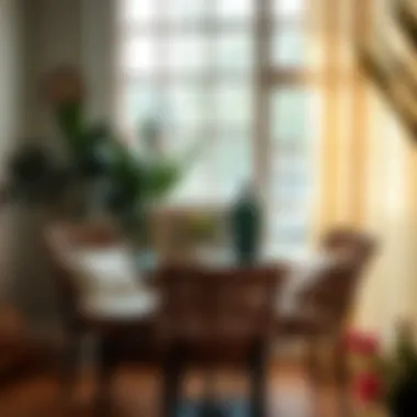 Charming Indoor Bistro Set Setup Cozy indoor bistro set with decorative elements