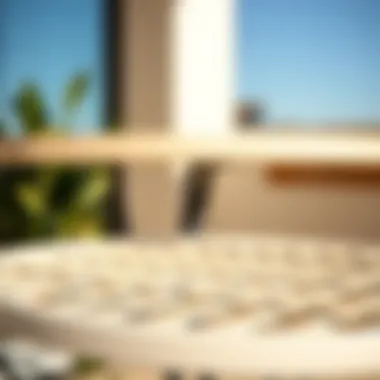 Quality Materials in Bistro Set Furniture Close-up of bistro set materials and craftsmanship