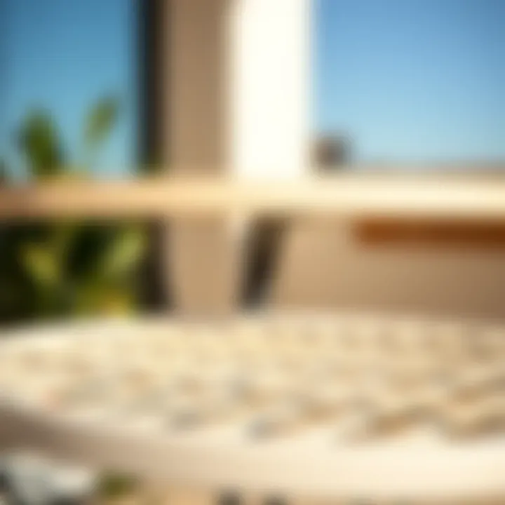 Quality Materials in Bistro Set Furniture Close-up of bistro set materials and craftsmanship