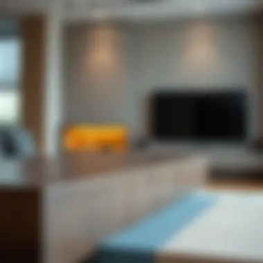 Quality Materials for Durable TV Stands Close-up of materials used in floating TV stands