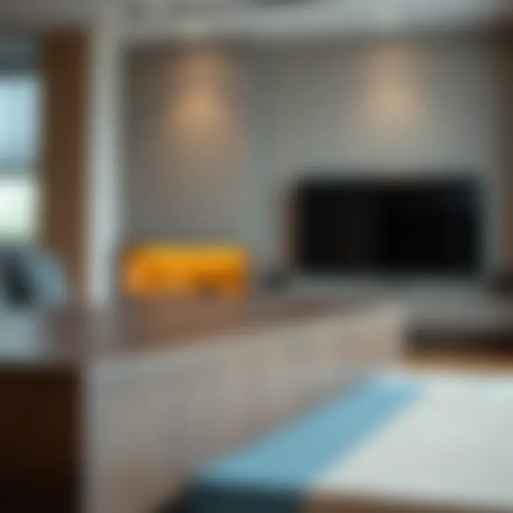 Quality Materials for Durable TV Stands Close-up of materials used in floating TV stands