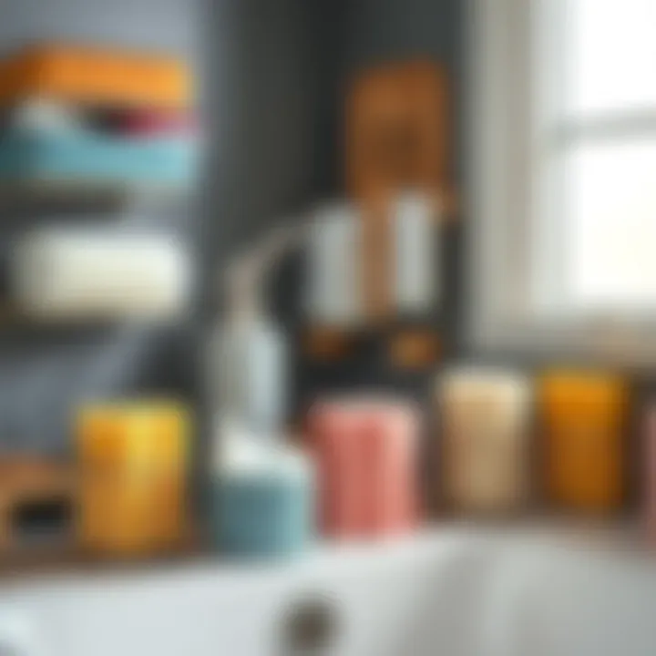 Variety of sponge caddies displayed for selection