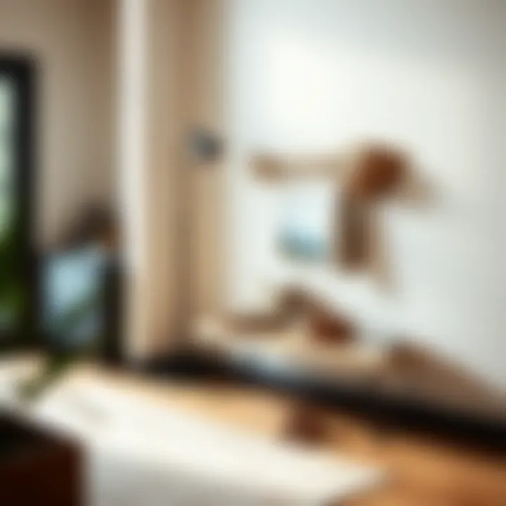 A Stylish Minimalist Coat Rack Stylish coat rack with minimalist design