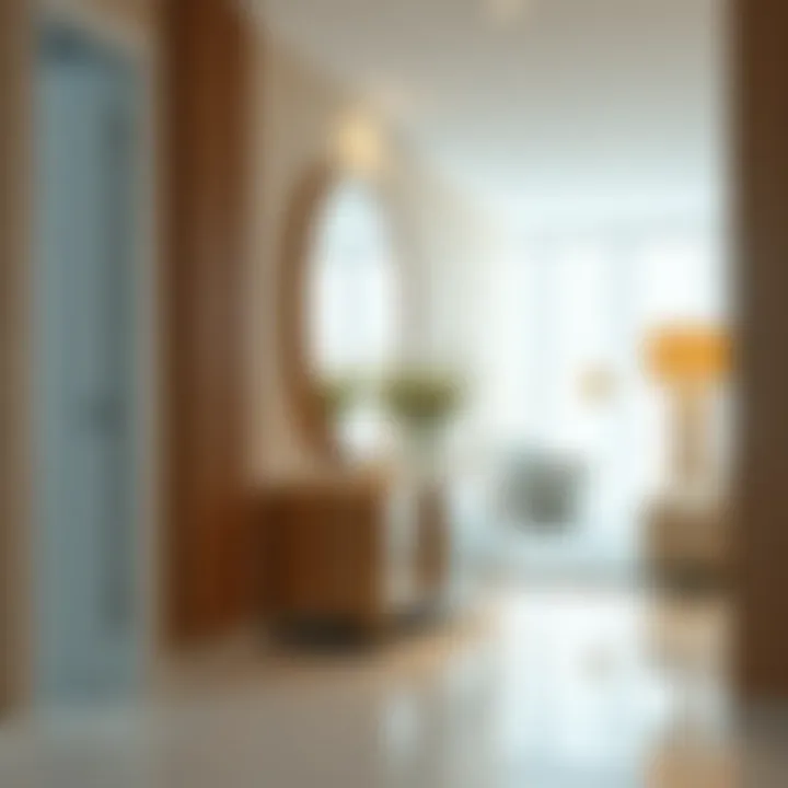 Innovative Materials in Hallway Furnishings and Mirrors Innovative materials in hallway furnishings and mirrors