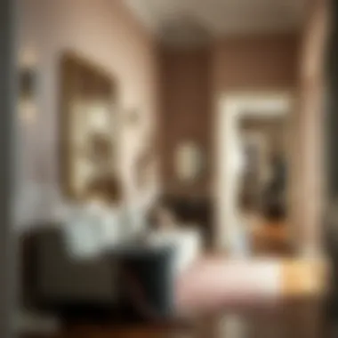 Stylish Hallway Setup Showcasing Functionality Stylish hallway setup showcasing functionality