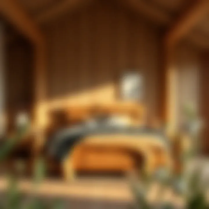 Eco-Conscious Living: Sustainable Log Bed Materials Eco-friendly materials used in log bed construction highlighting sustainable furniture choices