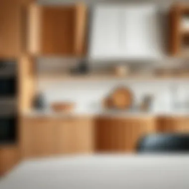 Variety of materials and finishes for lazy Susan corner cabinets