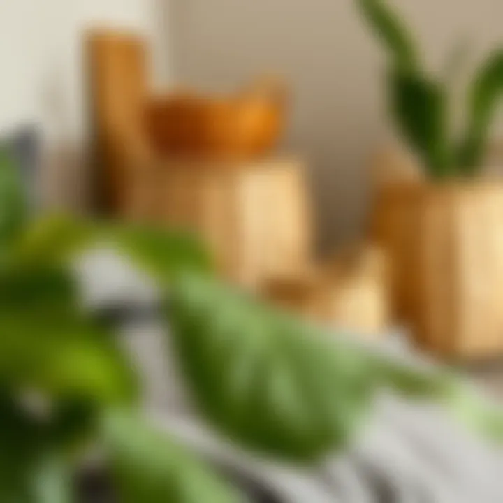 Sustainable practices in the creation of modern weave baskets