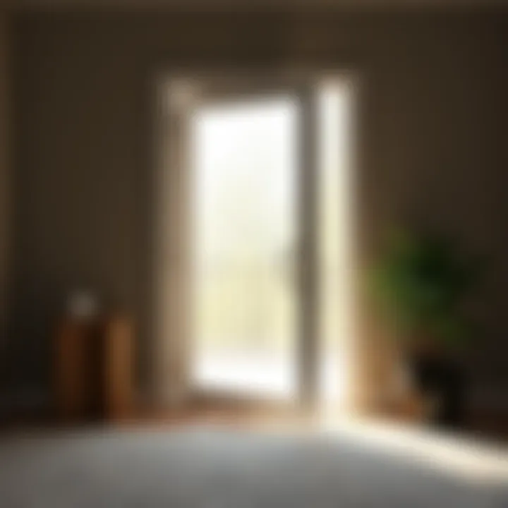 Stylish Glass Pocket Door for Natural Illumination Contemporary glass pocket door enhancing natural light