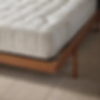 Support and Stability: Optimal Slat Spacing Explained Illustration demonstrating optimal slat spacing for mattress support