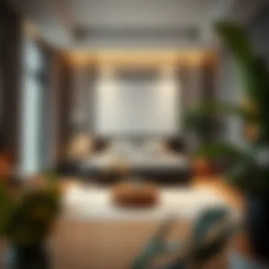 Stylish Living Space Integration Modern interior showcasing a queen size daybed with storage