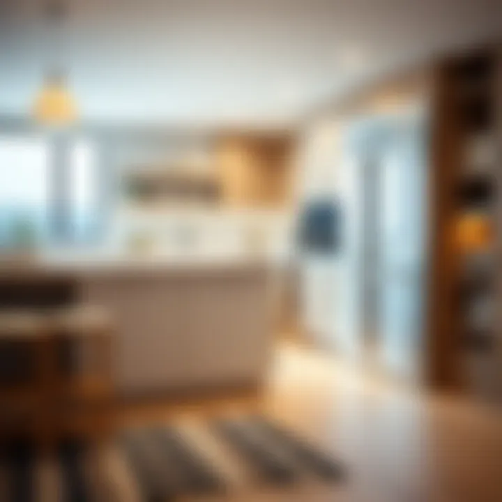 Seamless integration of rollouts in contemporary spaces