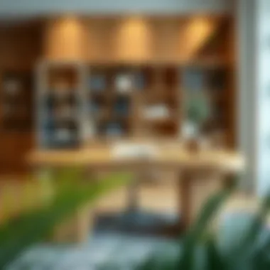 Customizable Solid Wood Desk Customizable solid wood desk with unique design elements