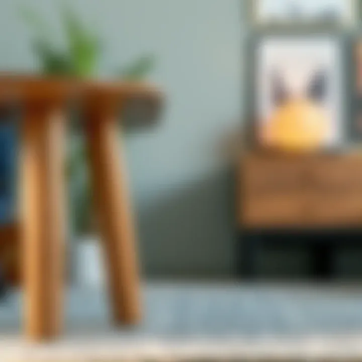 Stylish table legs enhancing furniture aesthetics