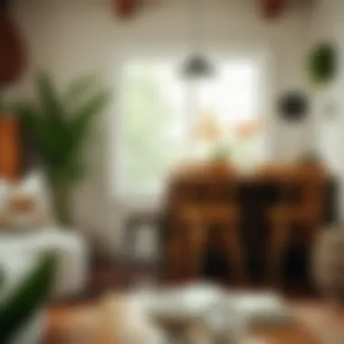 Cozy Home With Rustic Tall Bar Stool Table Set Rustic tall bar stool table set in a cozy home setting