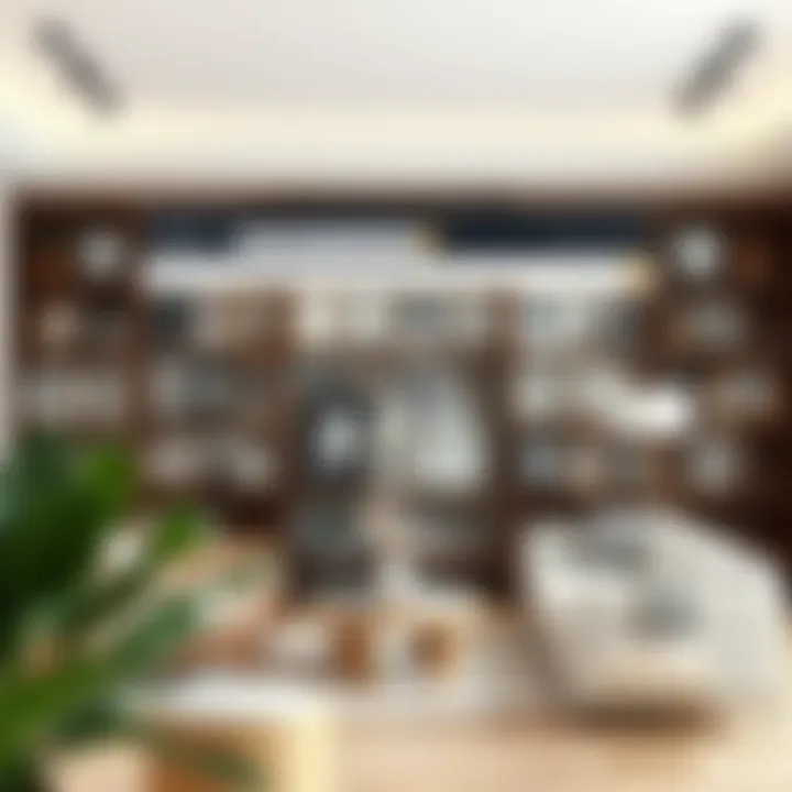 An elegant online shopping interface showcasing an array of picture frames.