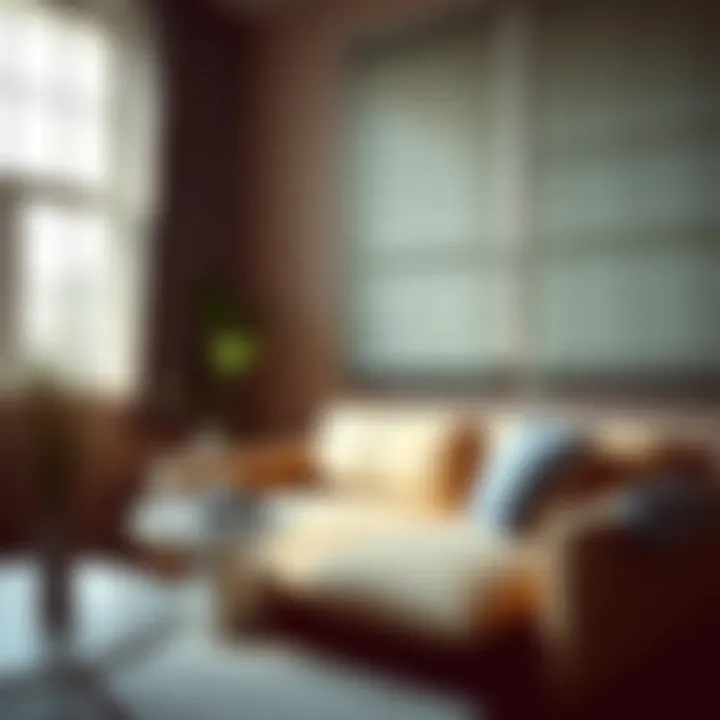 Stylish Interior Blinds Stylish 72 x 60 blinds complementing interior decor