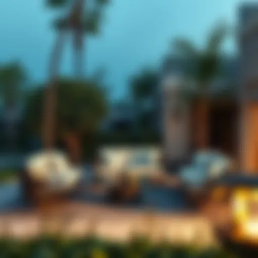 Elegant Outdoor Seating with Palissade Collection Elegant Palissade outdoor seating arrangement