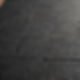 Close-up view of textured rubber porch tiles showcasing their design