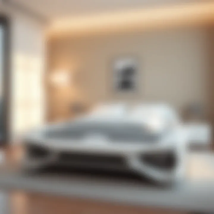 Modern Aesthetic of Race Car Bed Frames Sleek queen size race car bed frame showcasing modern design