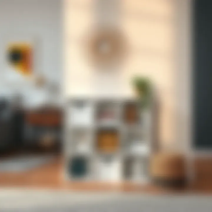 Sustainable Material Choices 11 inch 8 cube organizer showcasing sustainable materials