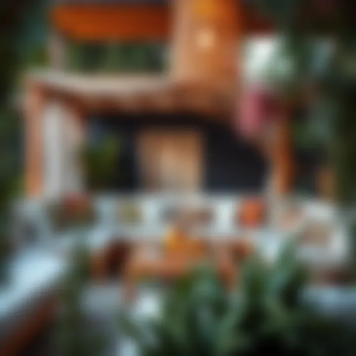 Stylish Outdoor Daybed Setup Stylish outdoor daybed set up with cushions and decor