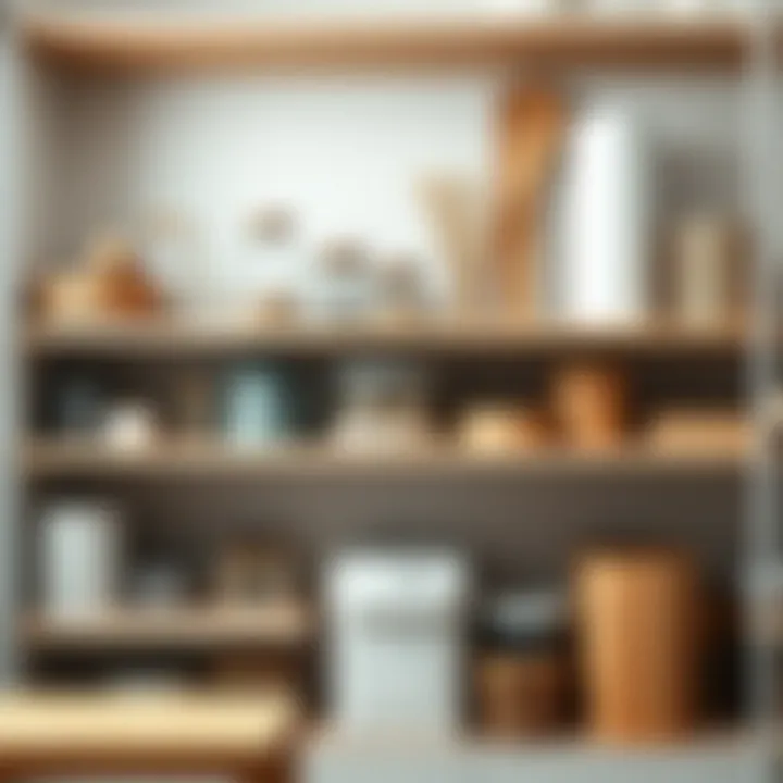 Selection of materials for building pantry shelves