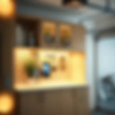 Variety of energy-efficient LED options for garage cabinet lighting