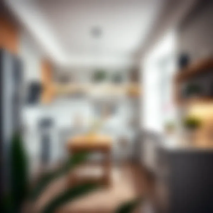 Maximizing Storage in the Kitchen Bright kitchen with optimal storage solutions