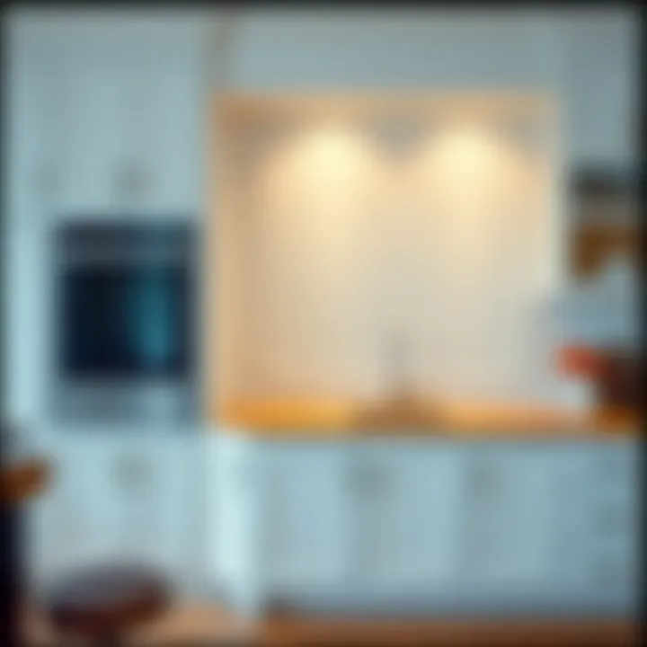 Installation of kickboards under cabinetry