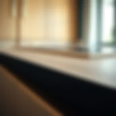 Close-up of different materials for kickboards