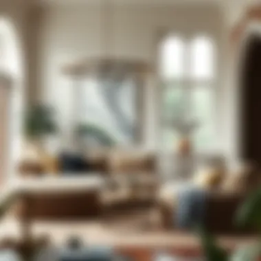 Elegant Integration of Lovesac Sectional in Interior Design Elegant living space showcasing a Lovesac sectional with decorative elements