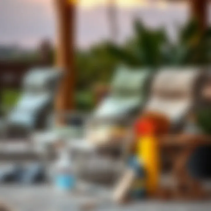 Maintenance Tips for Recliner Patio Chairs Maintenance tips for recliner patio chairs displayed with tools and cleaning supplies